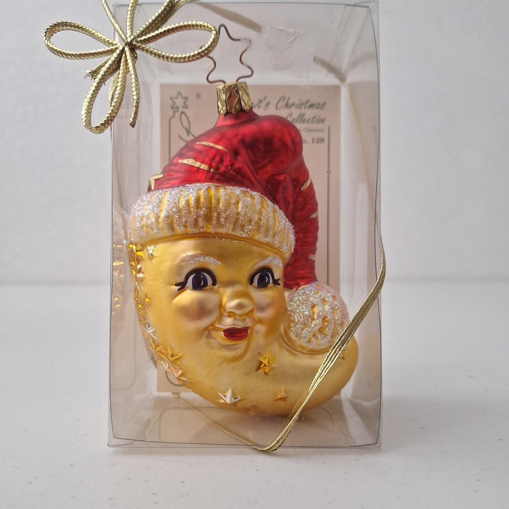 RARE Inge Glass Birgit's Collection "Sweet Dreams" Christmas Ornament GERMANY